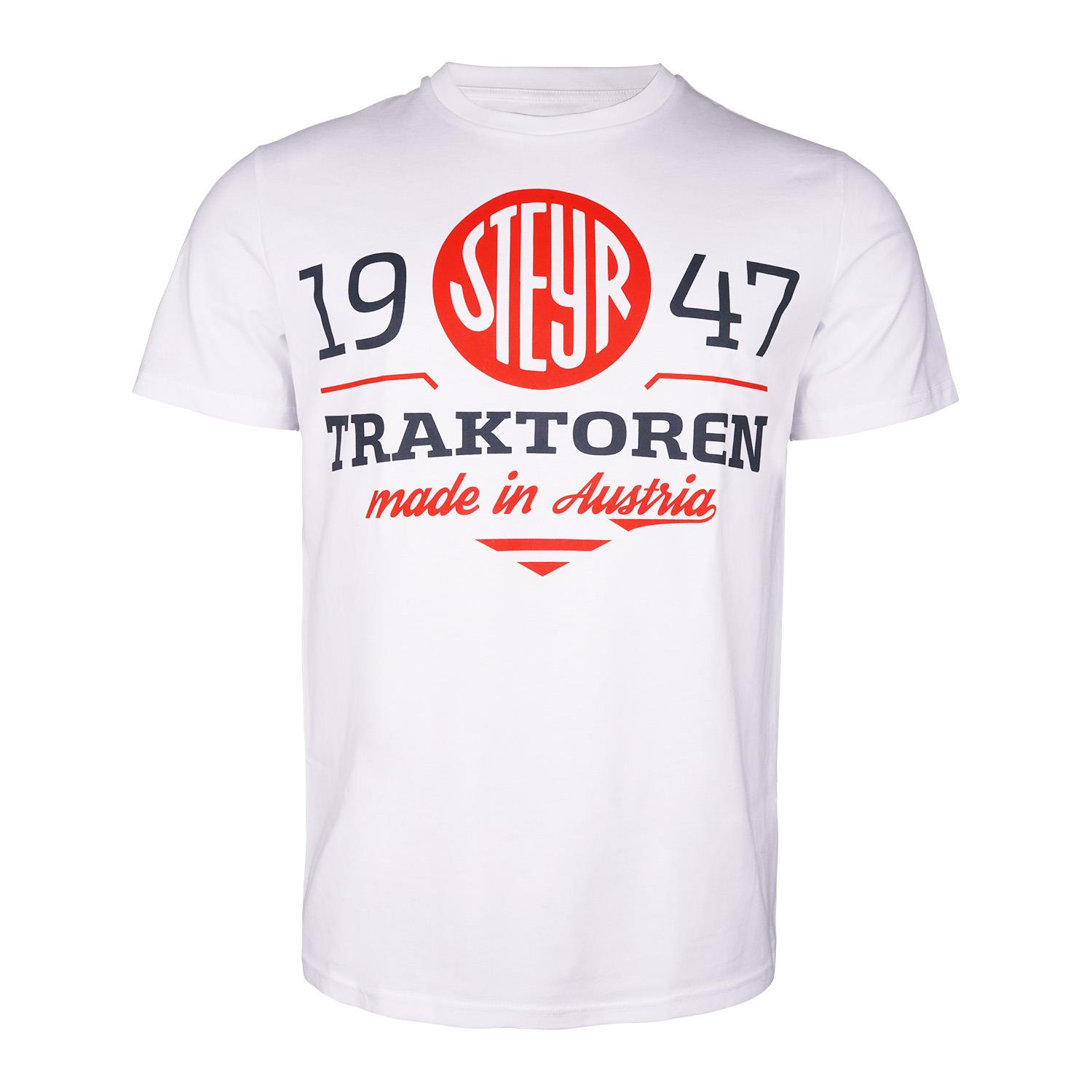 T-Shirt "Heritage 1947", weiß, (Unisex), Größe 3XL
