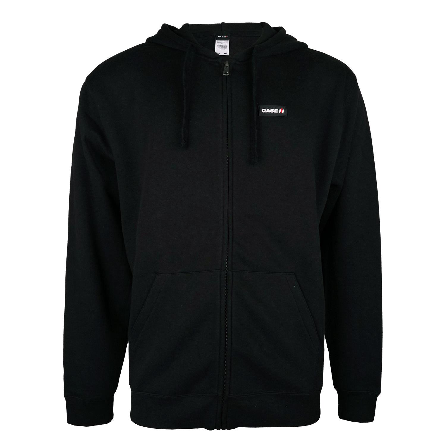 Sweatjacke "Case IH", schwarz, (Unisex), Größe M
