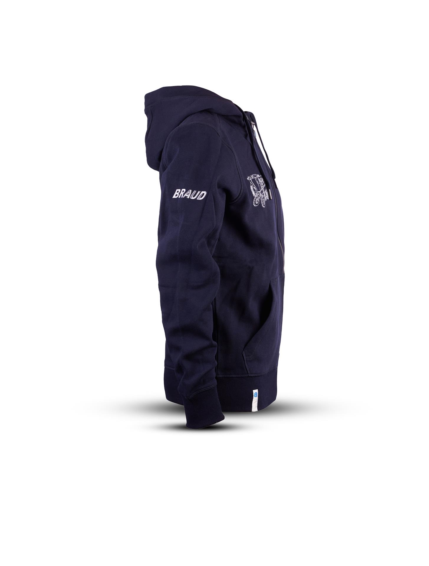 Sweatjacke "BRAUD", (Herren), Größe 3XL