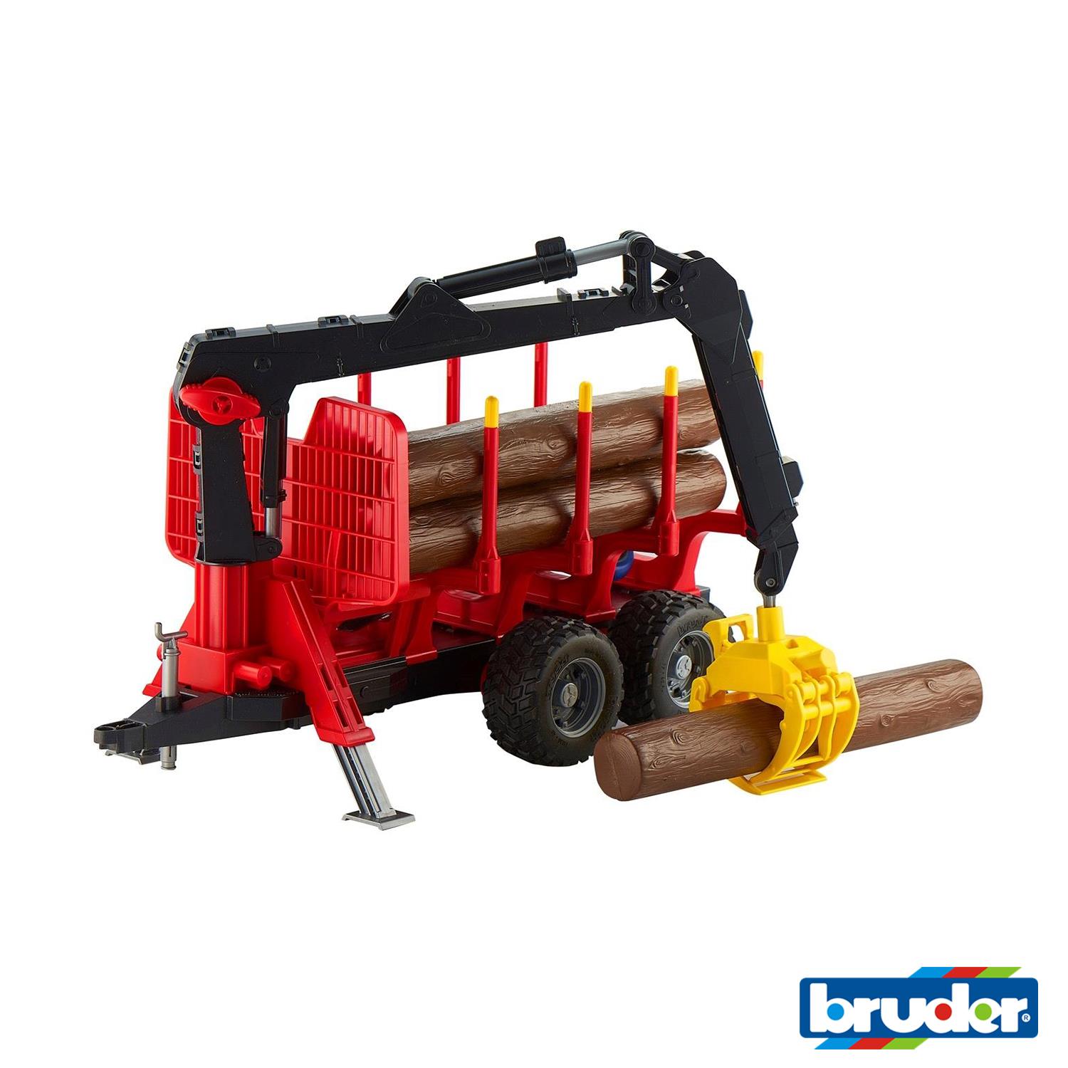 Modell Rückeanhänger mit Zubehör