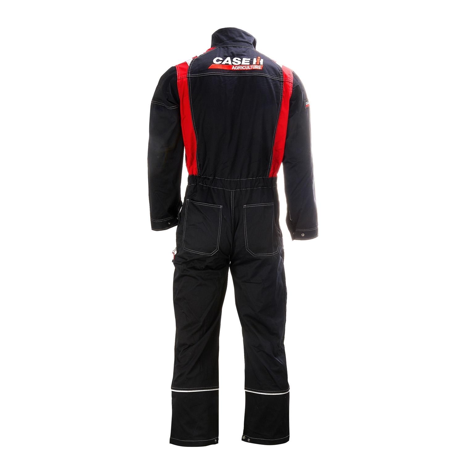 Rally-Overall, schwarz/rot, (Herren), Größe S