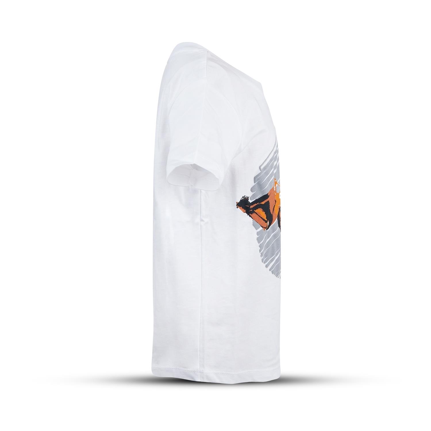 T-Shirt "Radlader", weiß, (Kinder), Größe 5/6Y