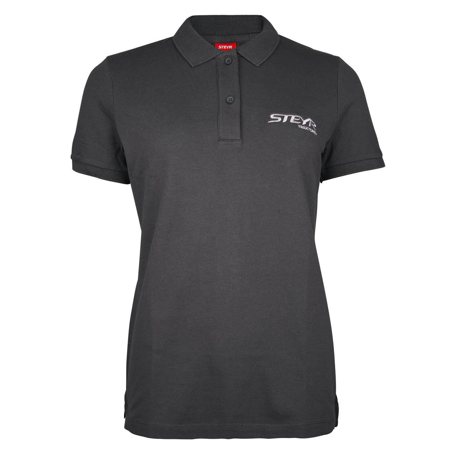 Polo-Shirt, grau, (Damen), Größe 2XL