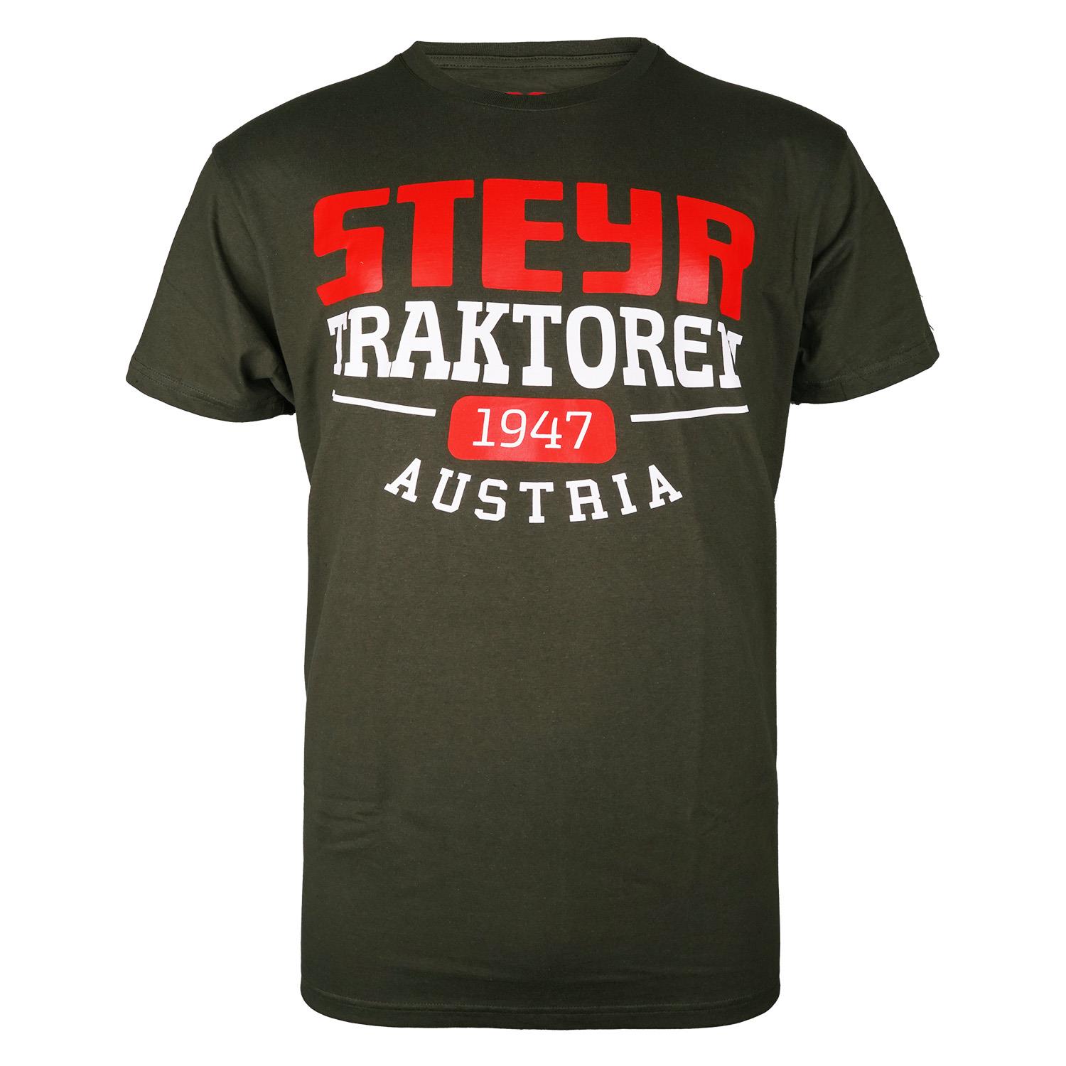 T-Shirt "Heritage", olivgrün, (Unisex), Größe L