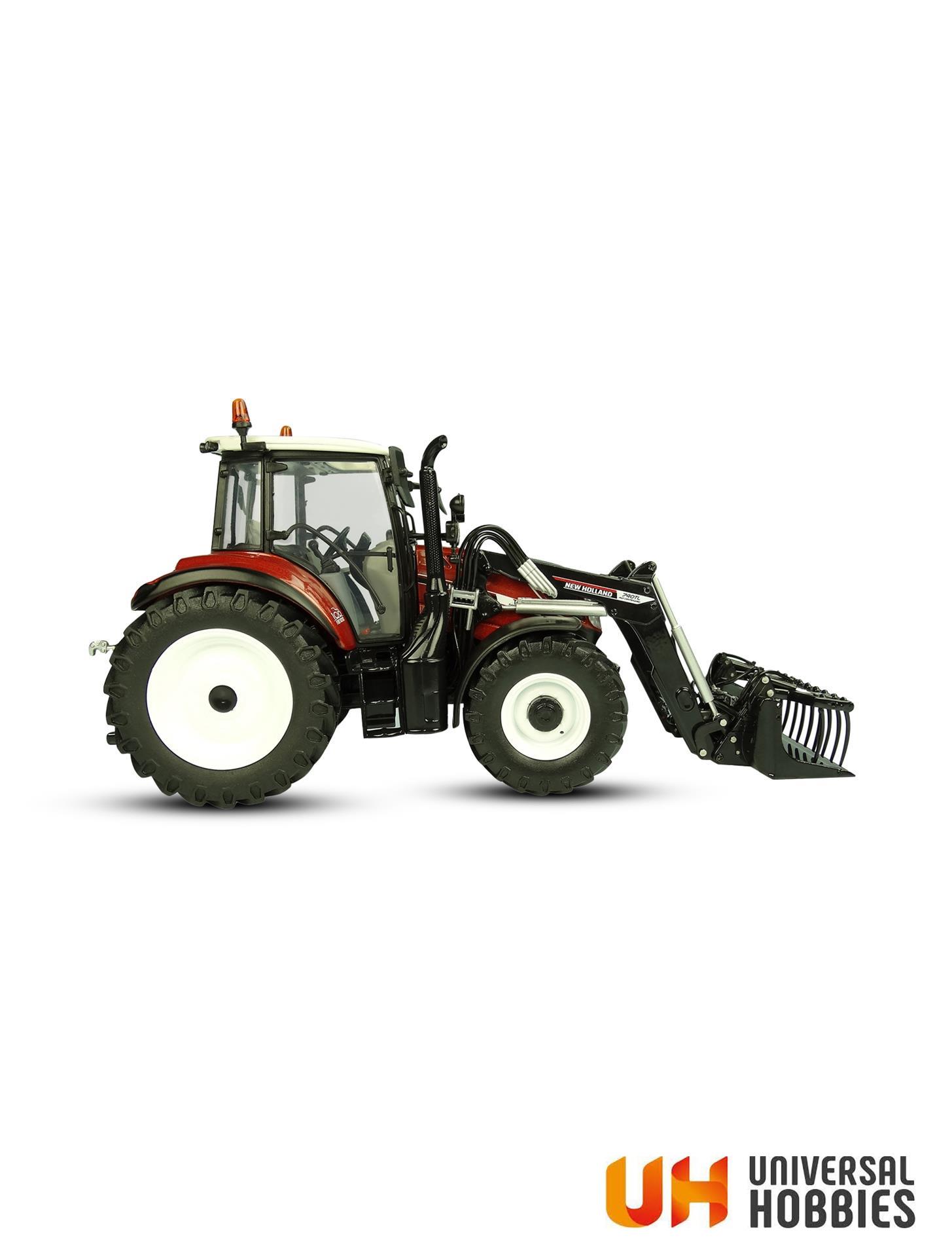 Traktor, T5.120 Centenario, mit Frontlader
