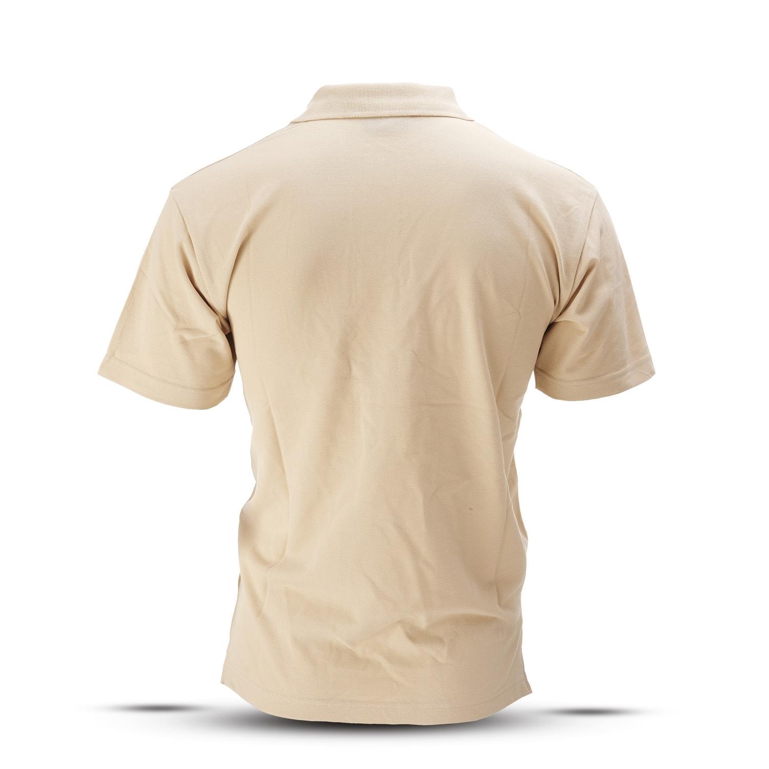 Polo-Shirt, beige, (Herren), Größe S