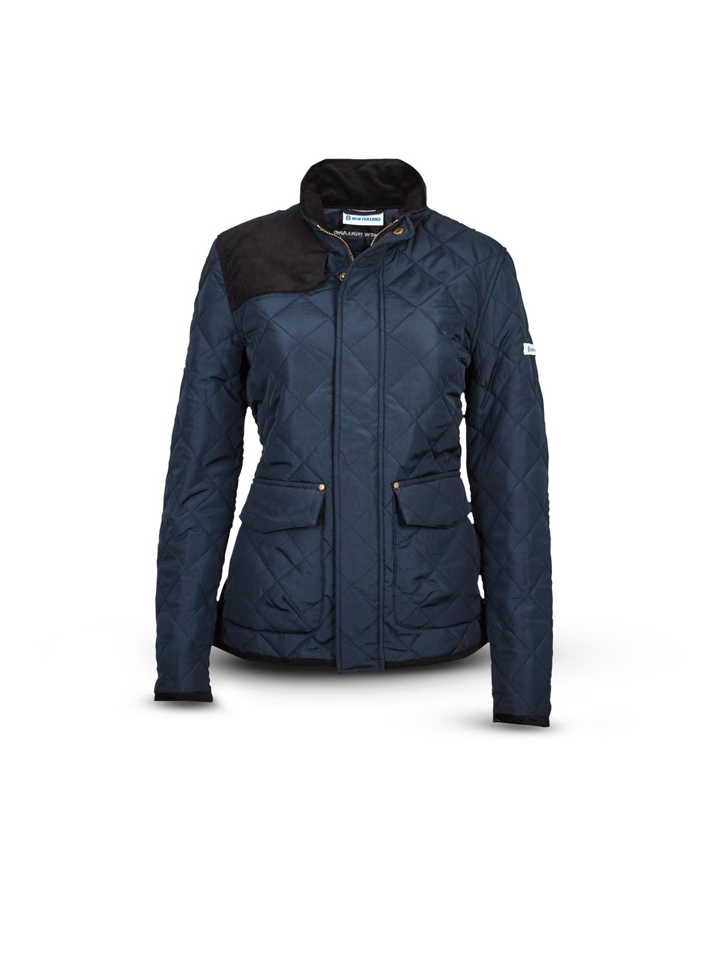 Universitätsjacke, blau, (Damen), Größe XS