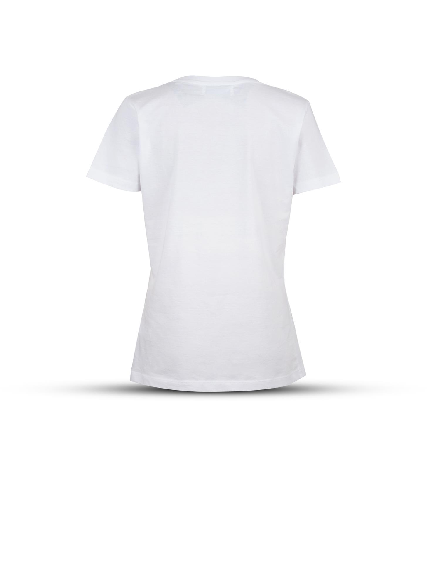 T-Shirt „Traktor“, weiß (Damen), Größe XL