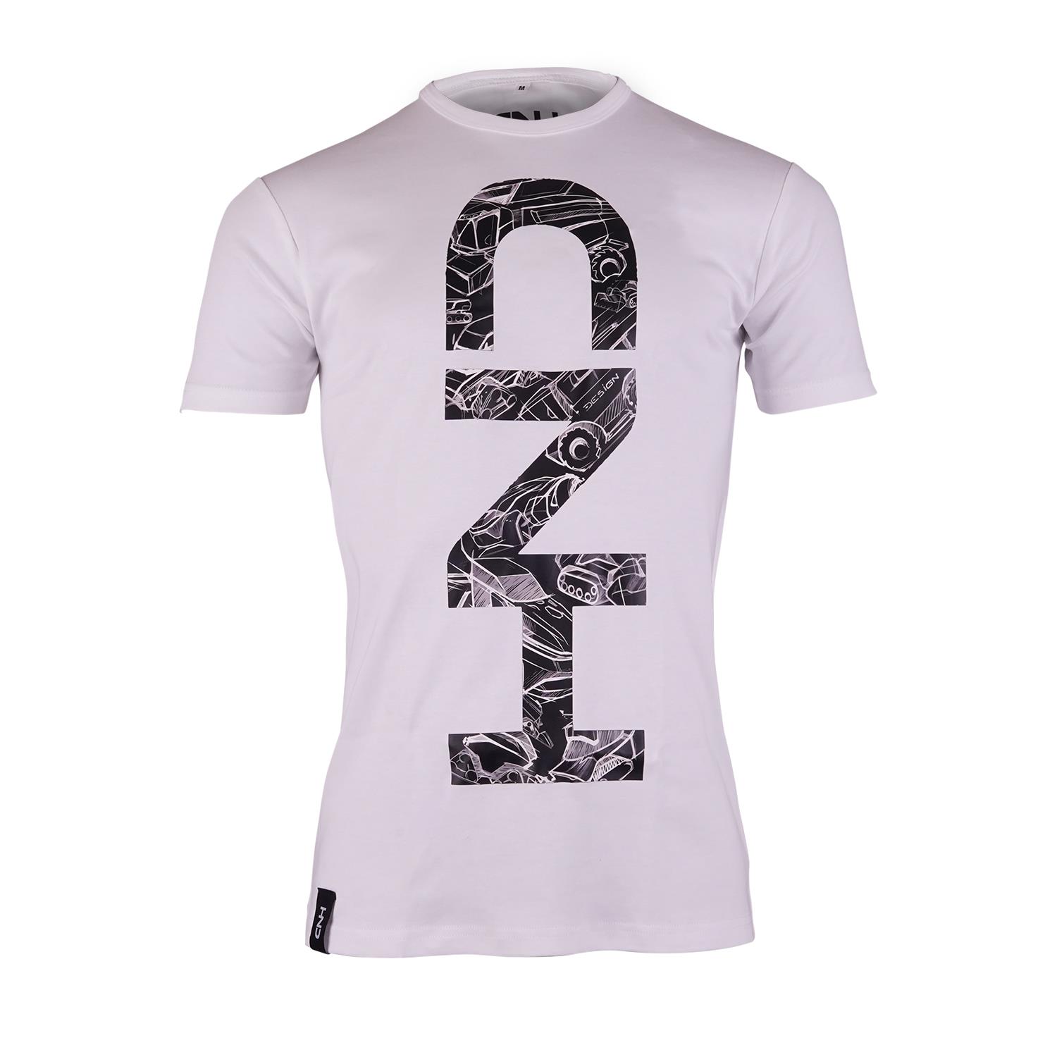 T-Shirt "Pionier", weiss, (Damen), Größe M