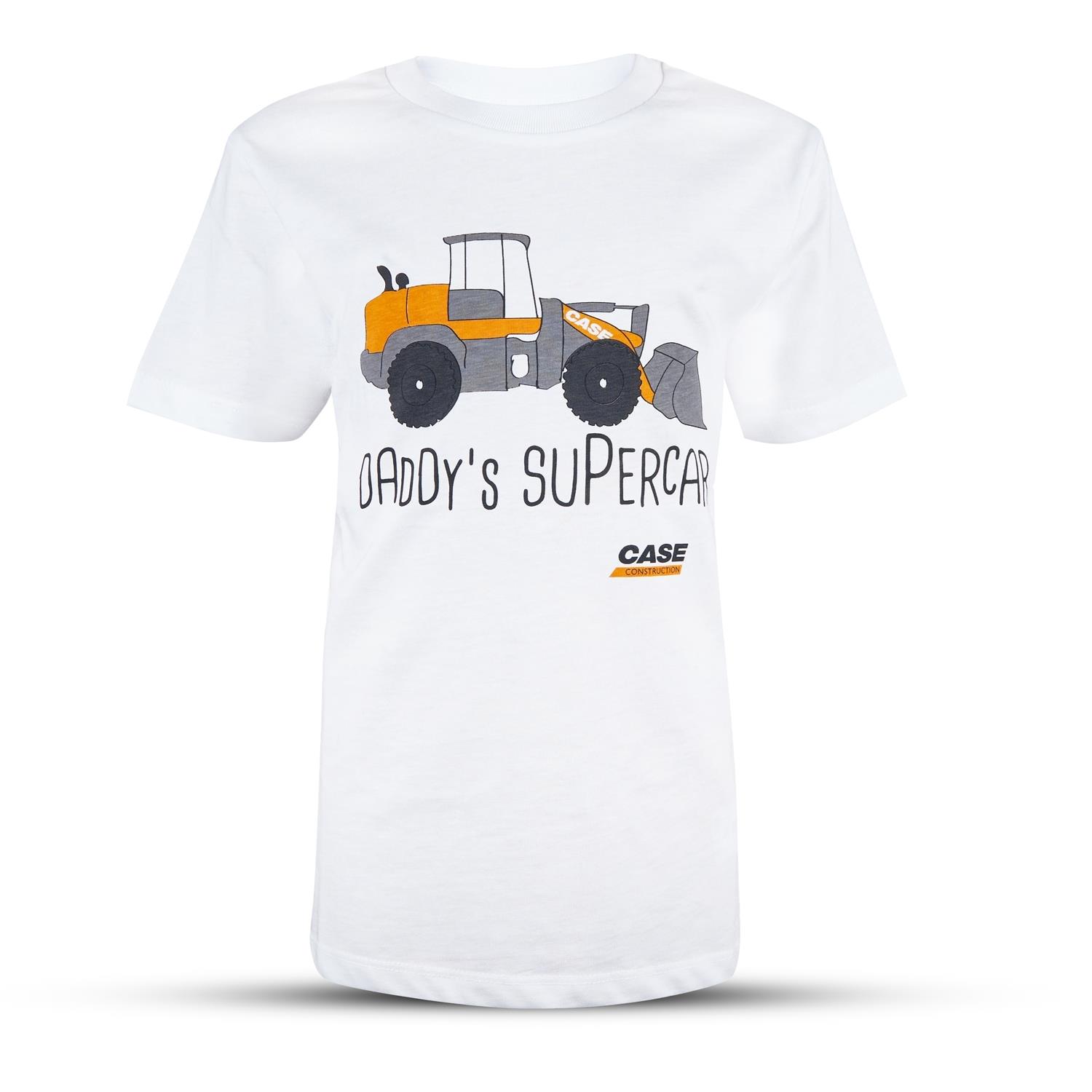 Kinder-T-Shirt „Daddy`s Supercar“  12/14Y