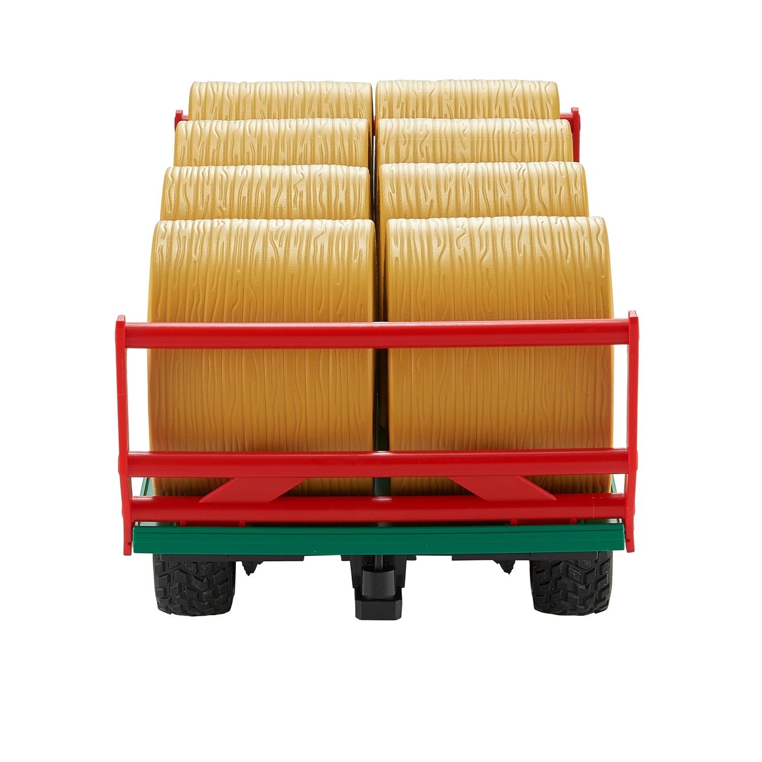 Modell Ballenanhänger mit 8 Rundballen