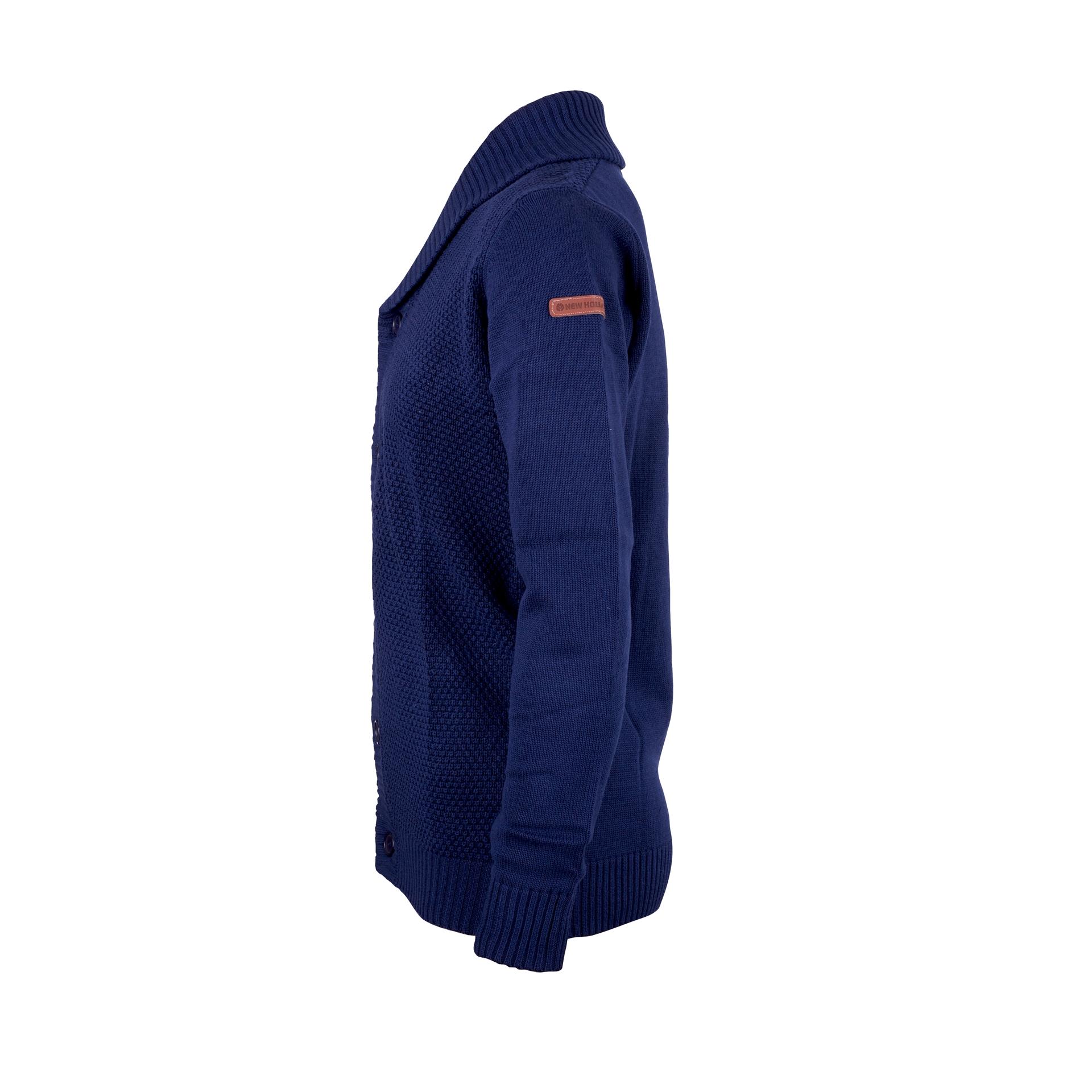 Cardigan, marineblau (Herren), Größe XL