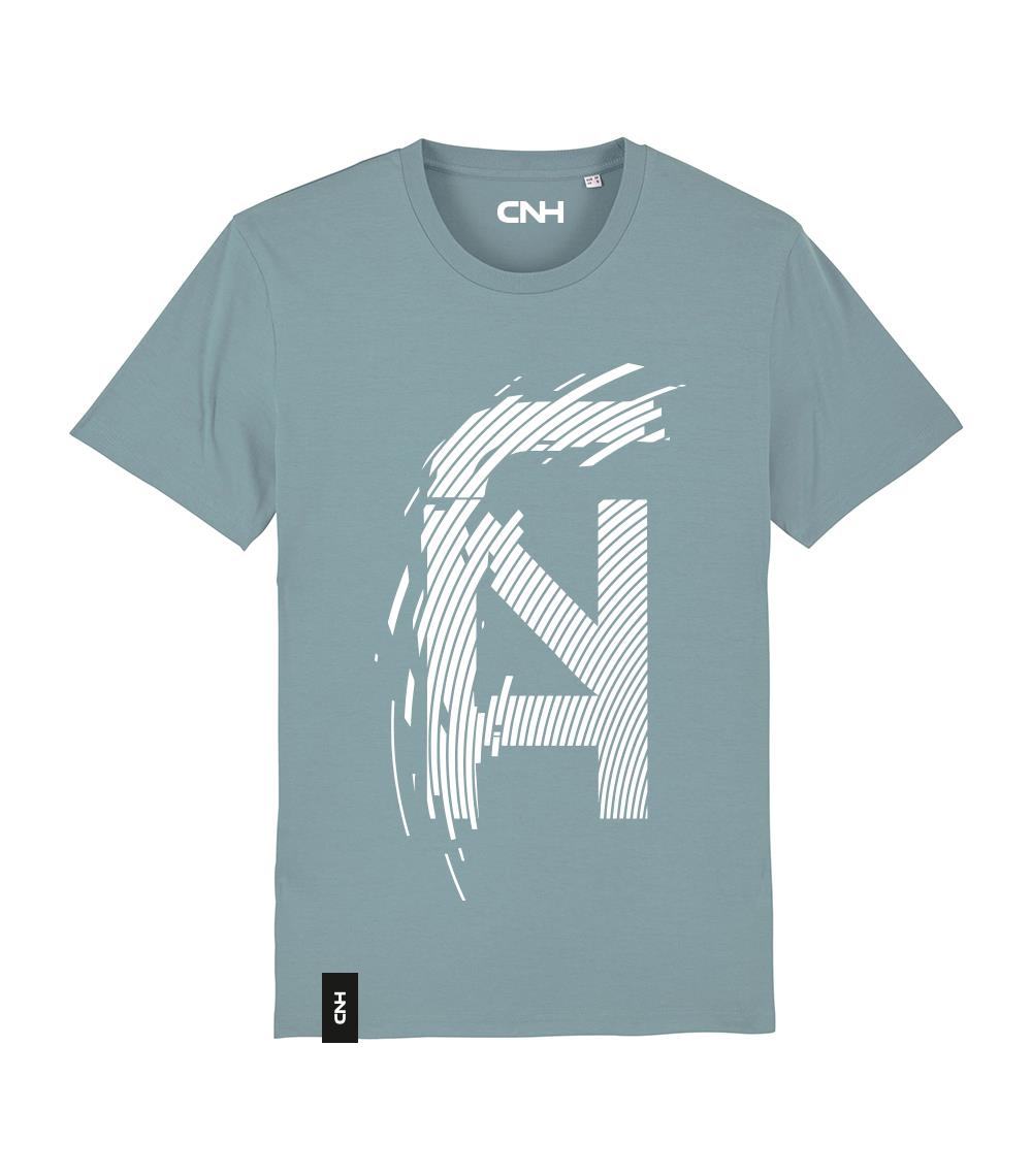 T-Shirt "Tech-Tak", blau, (Unisex), Größe 2XL