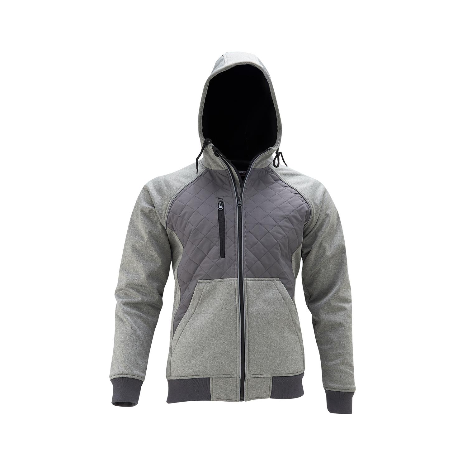 Funktionsjacke, grau, (Herren), Größe 3XL