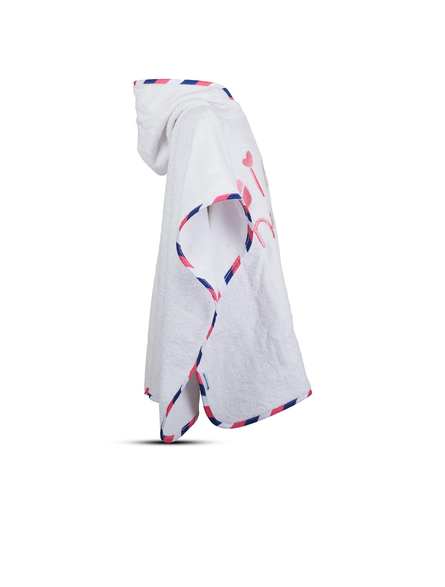 Baby-Poncho mit Kapuze, (Mädchen)