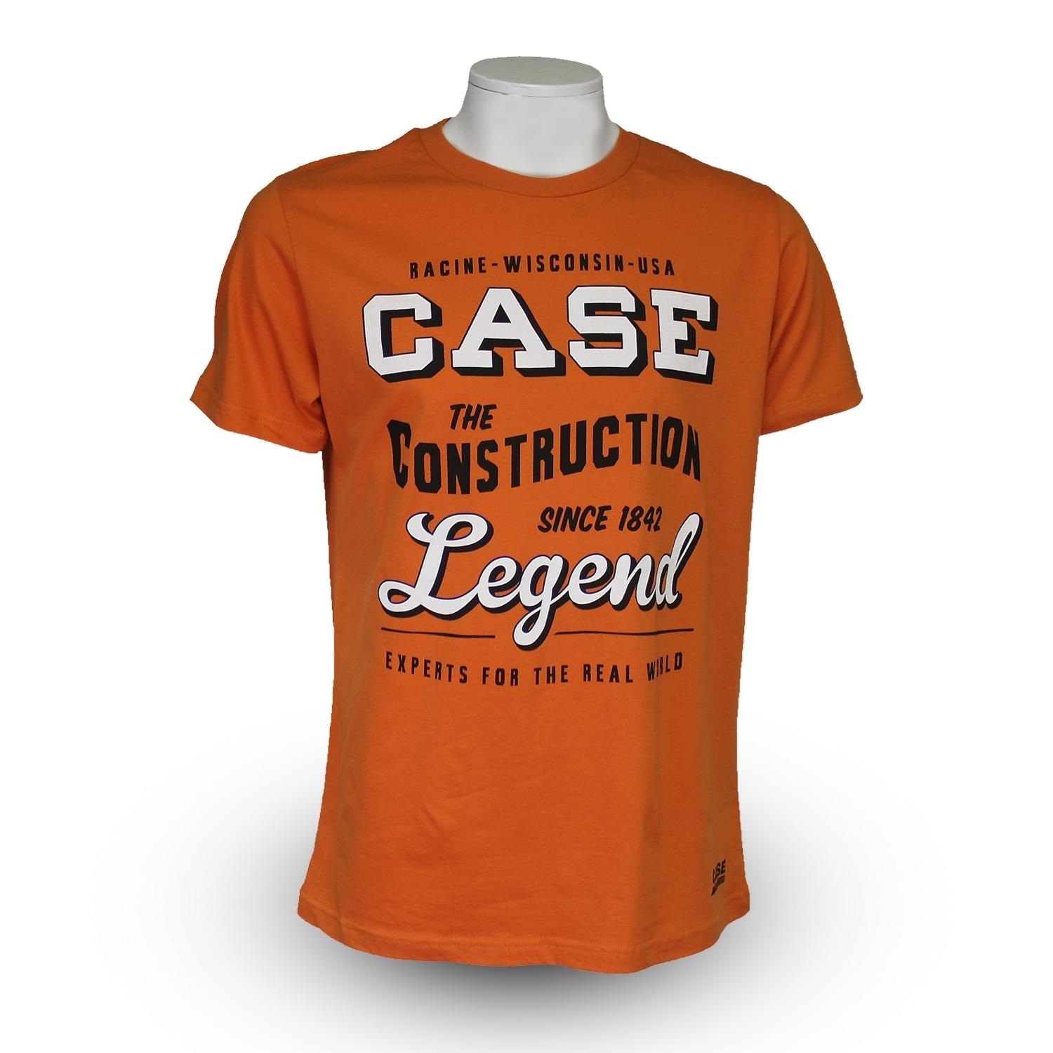 T-Shirt "Vintage", orange, (Herren), Größe 2XL
