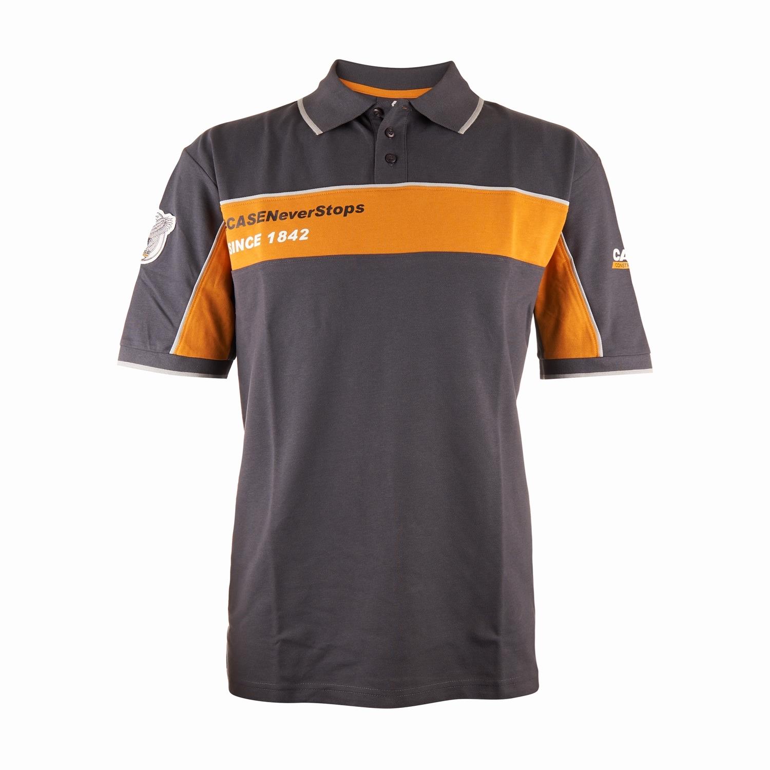 Polo-Shirt "Kontrast ", grau, (Herren), Größe S
