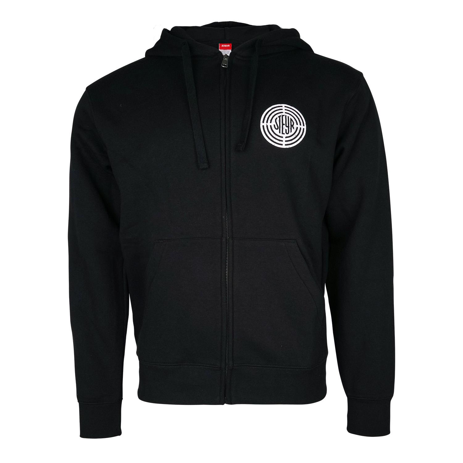 Hoodie "Target", schwarz, (Unisex), Größe 2XL