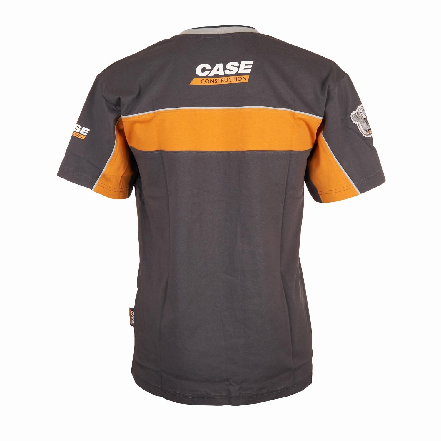 T-Shirt "Kontrast", grau, (Herren), Größe M