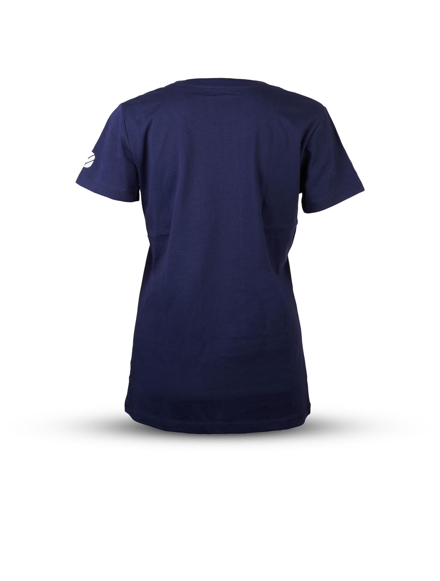 T-Shirt "Basic", blau, (Damen), Größe S