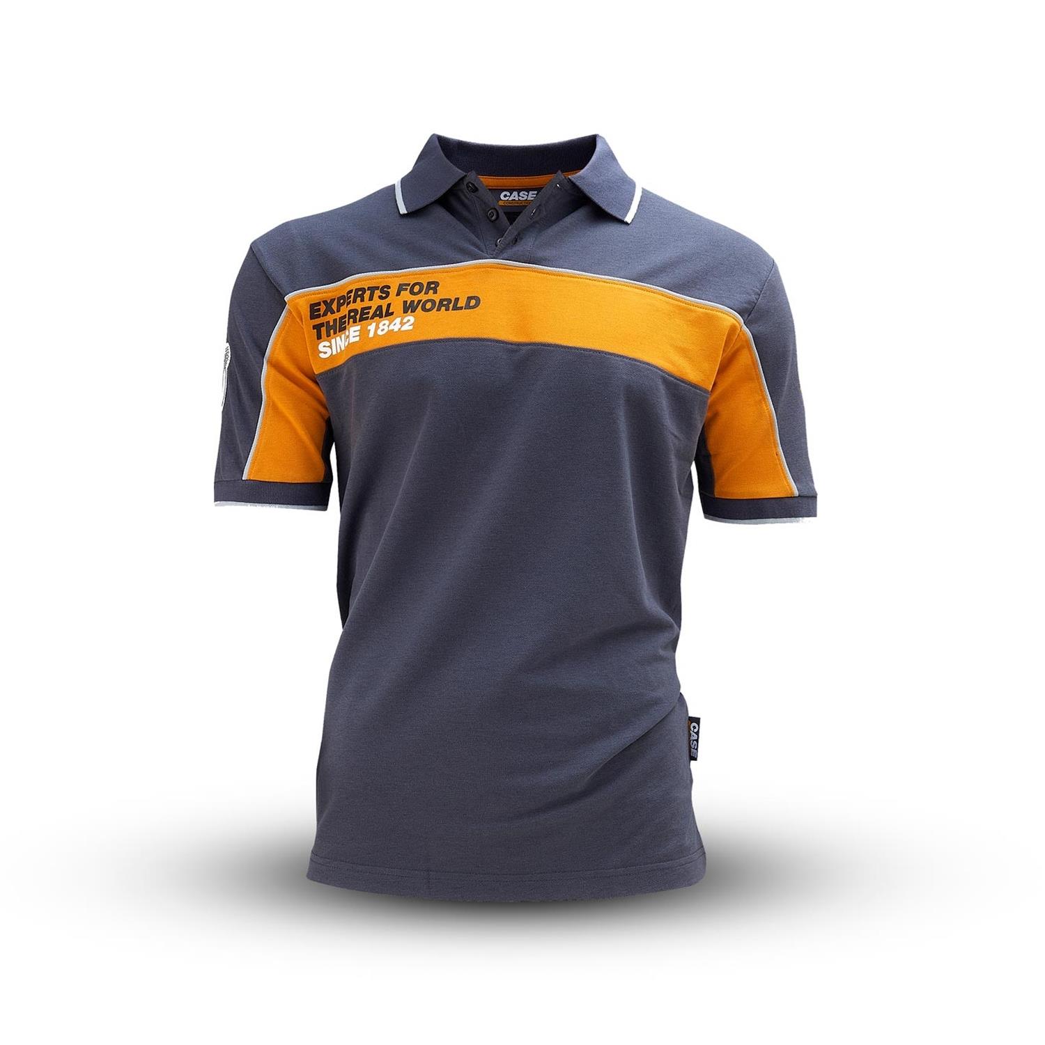 Kontrast Polo-Shirt XL