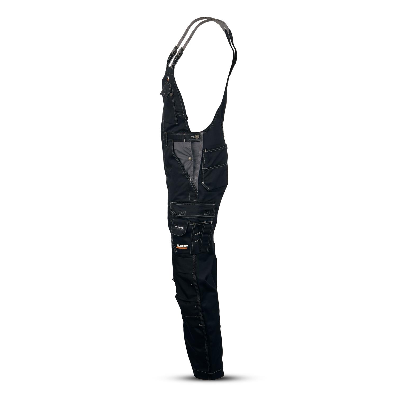 Latzhose, schwarz, (Herren), Größe 44