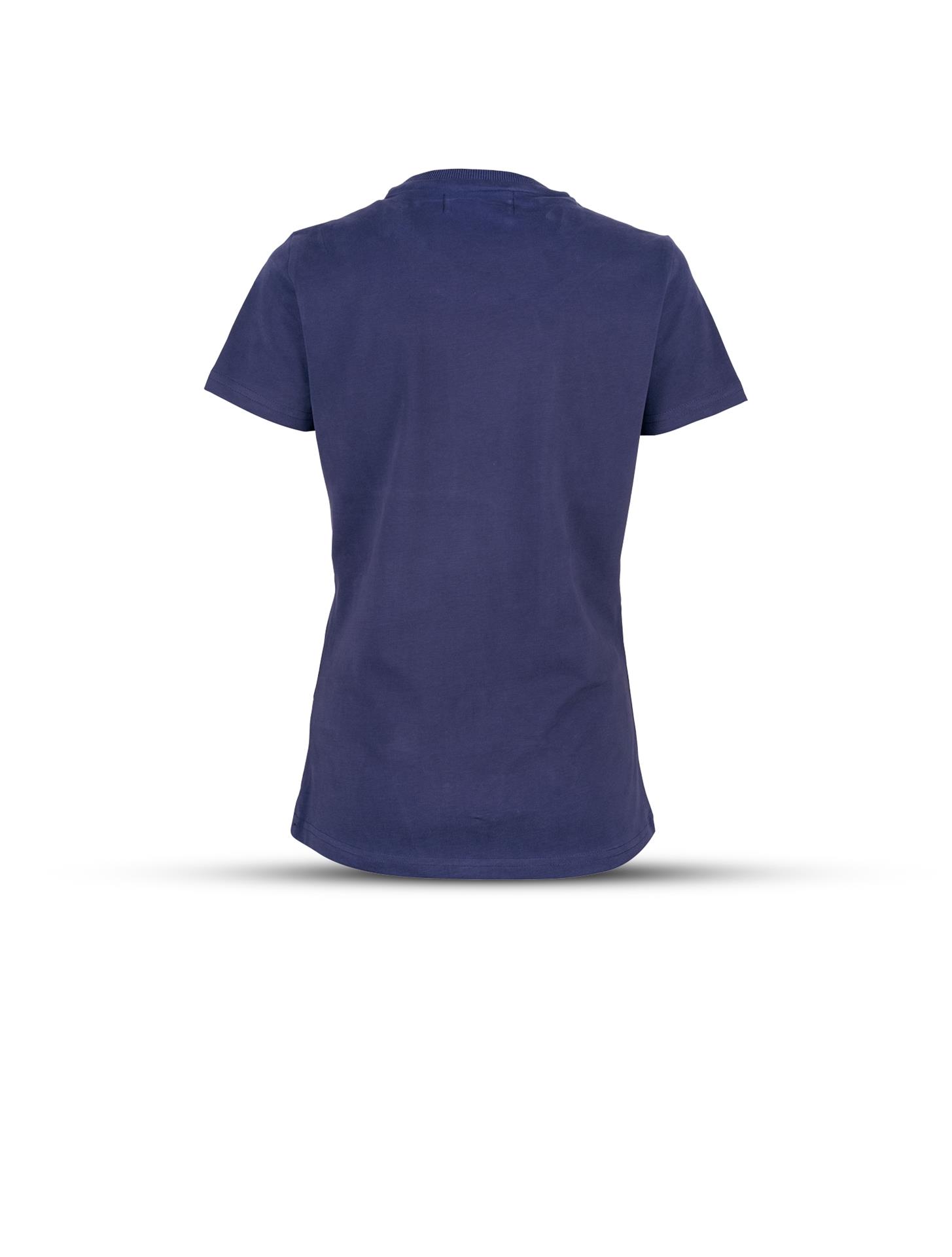 T-Shirt „Traktor“, blau (Damen)
