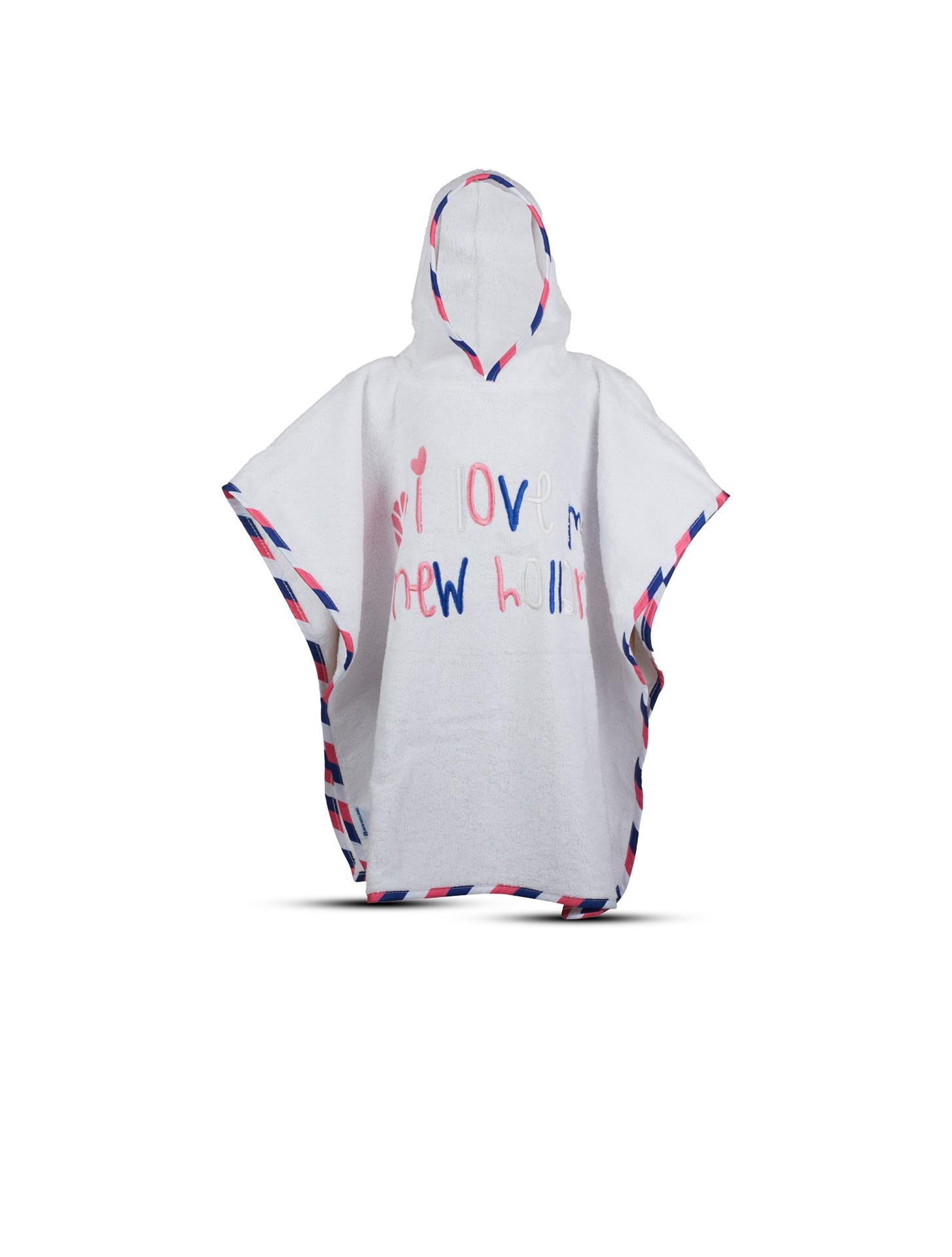 Baby-Poncho mit Kapuze, (Mädchen)