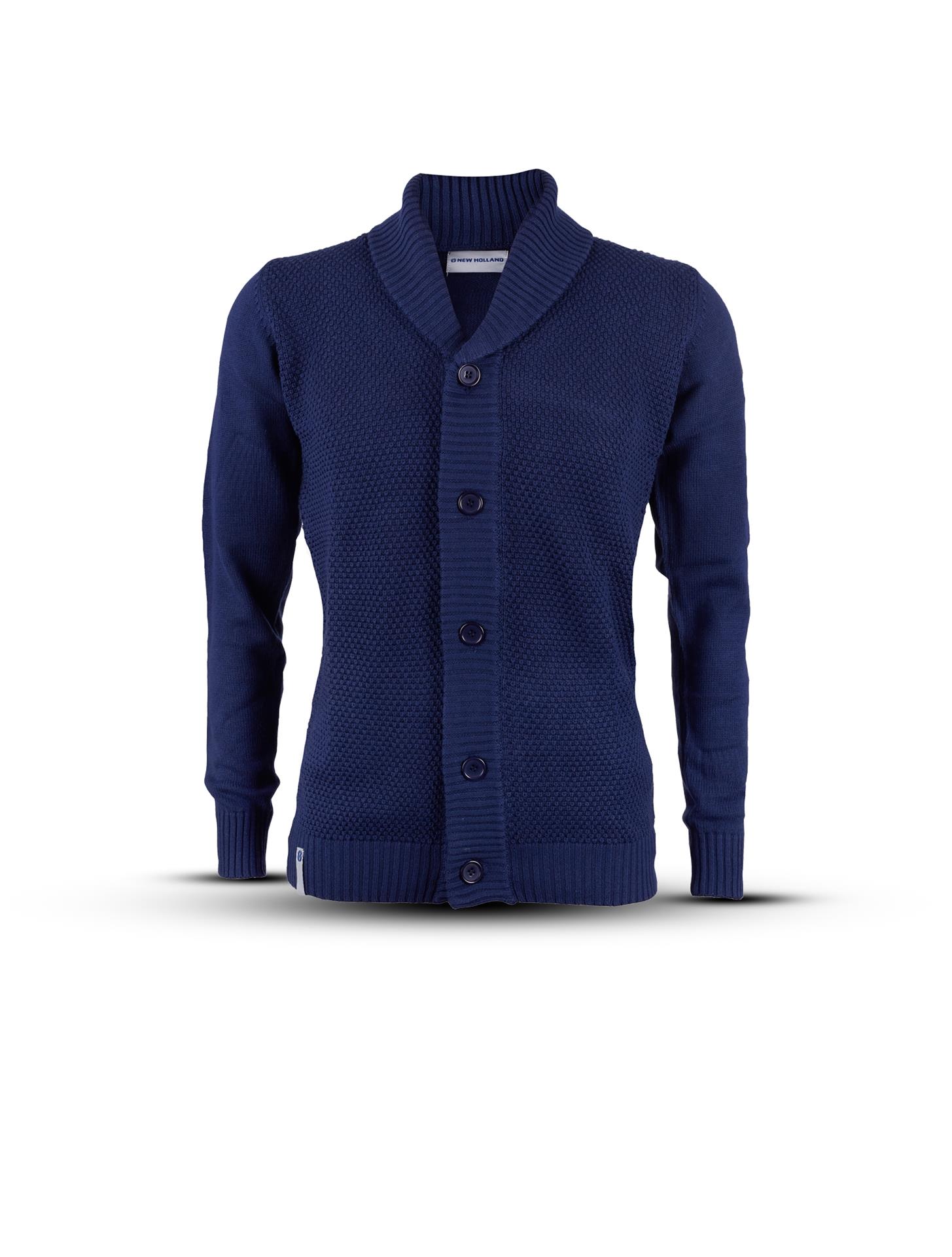 Cardigan, marineblau (Herren), Größe XL