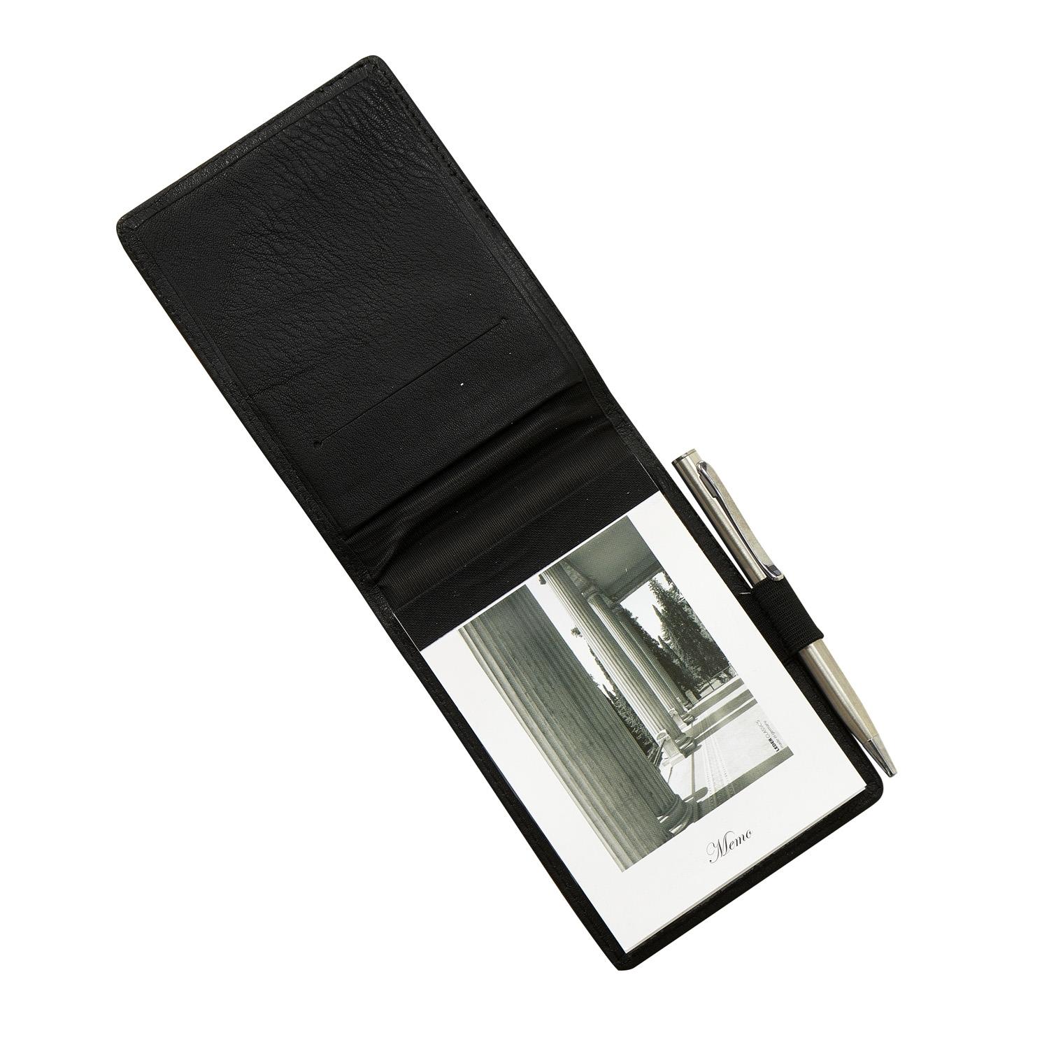 Notizblock-Etui, Leder