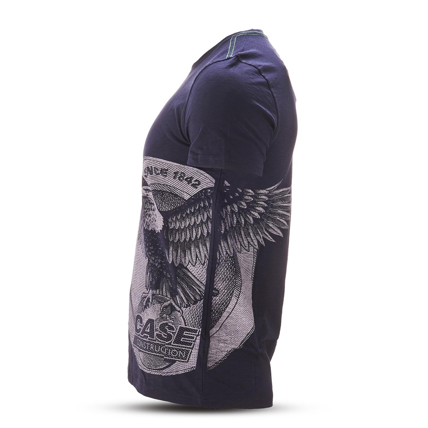 T-Shirt "Power Abe", blau, (Herren), Größe 2XL