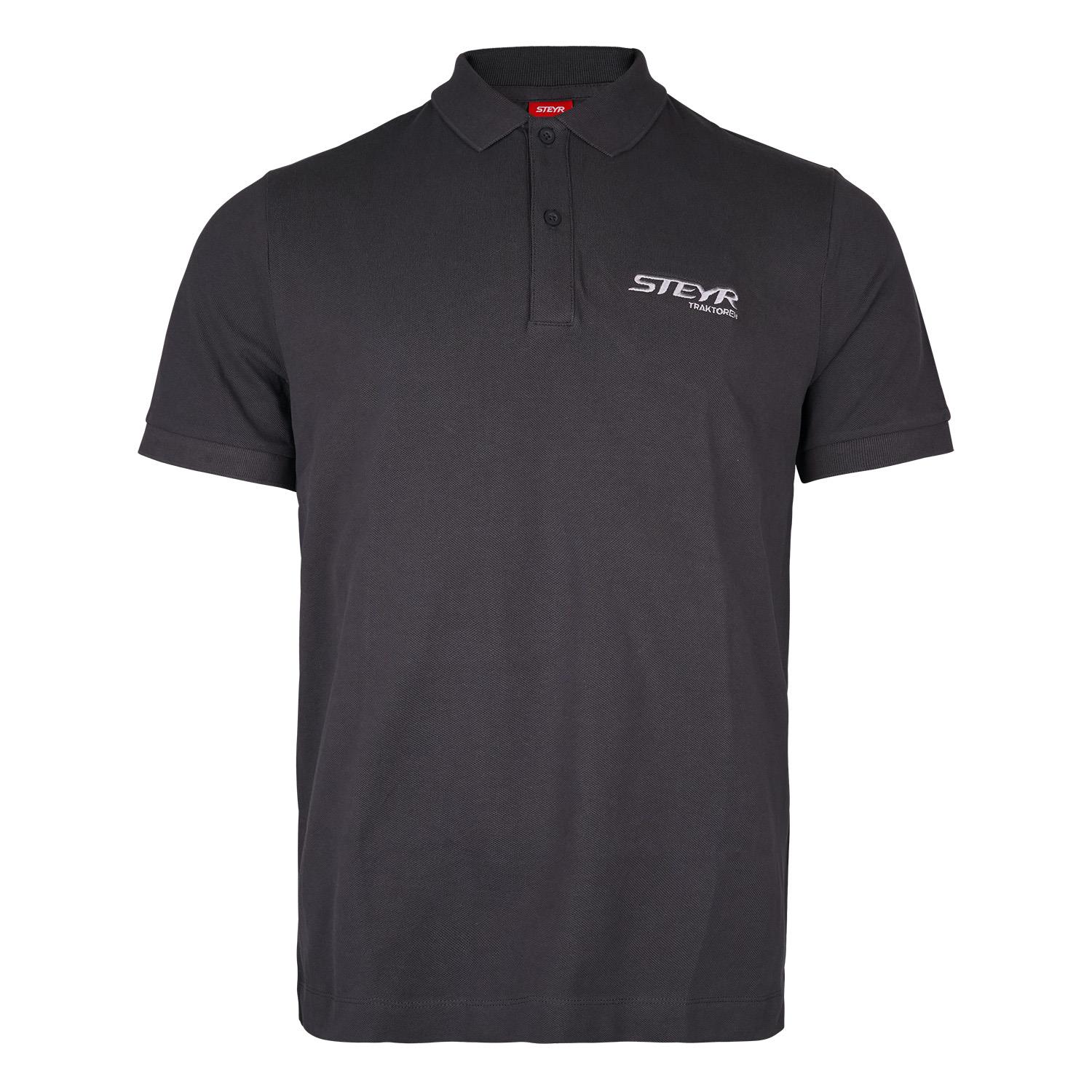 Polo-Shirt, grau, (Herren), Größe 3XL