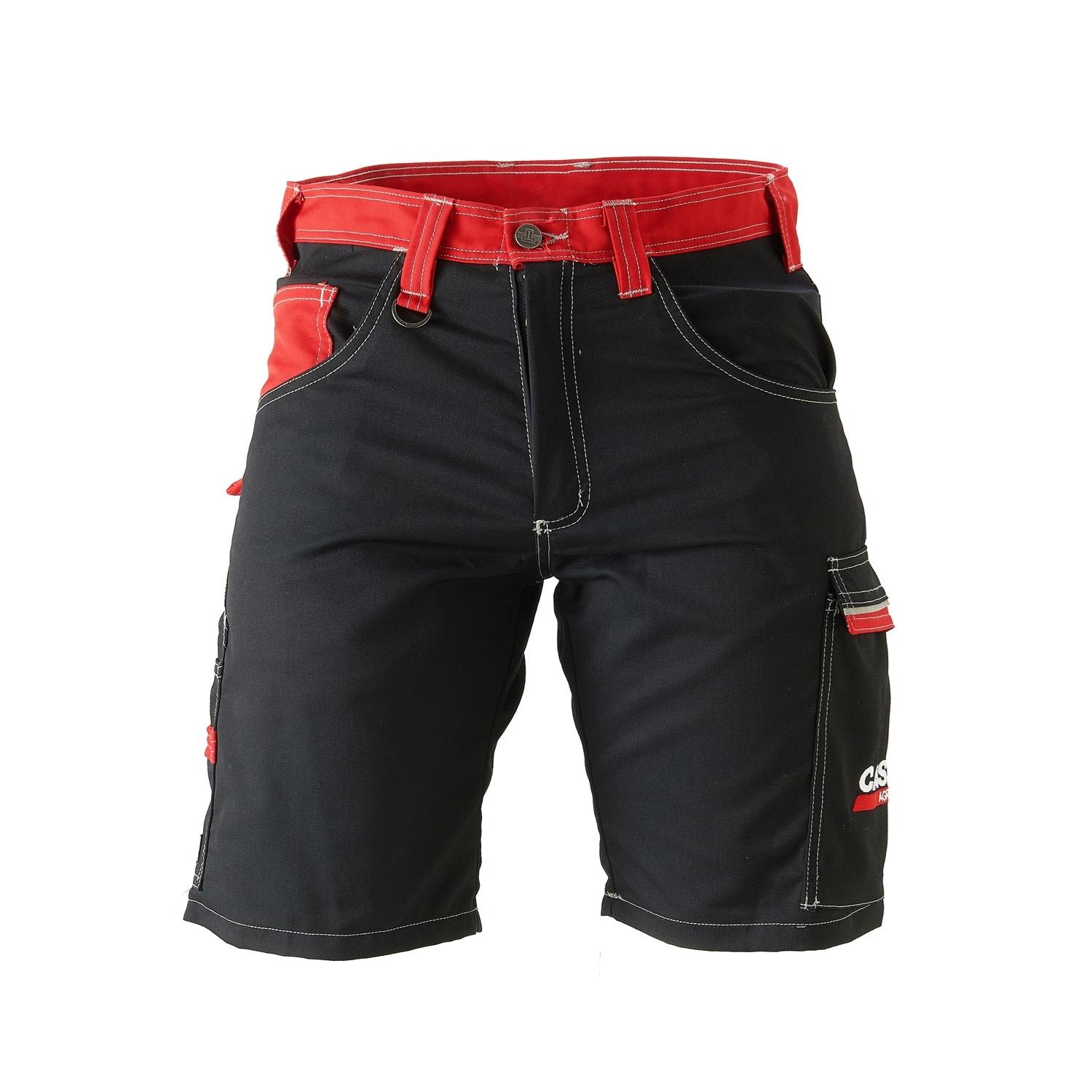 Shorts, schwarz/rot, (Herren), Größe 54