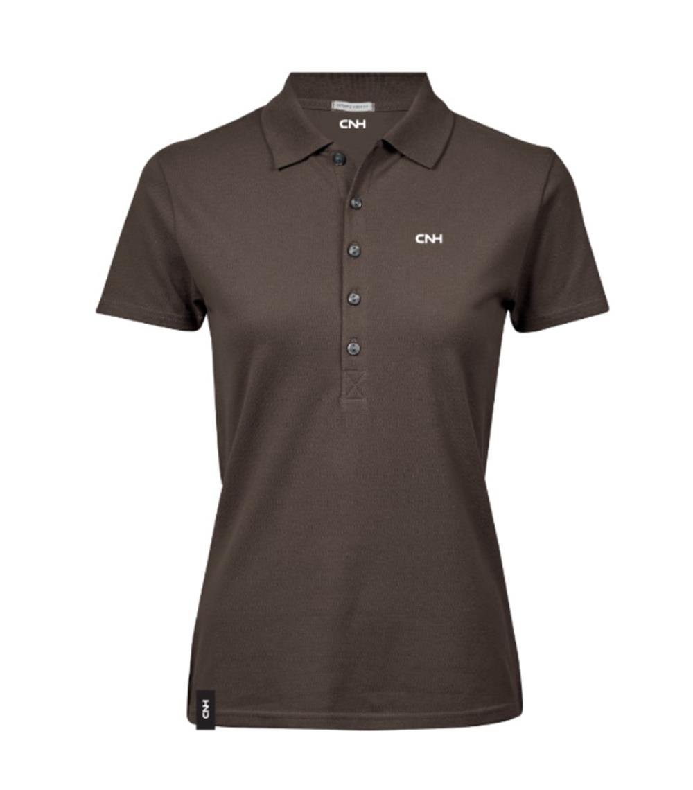 Polo-Shirt "Luxuriös", braun, (Damen), Größe M
