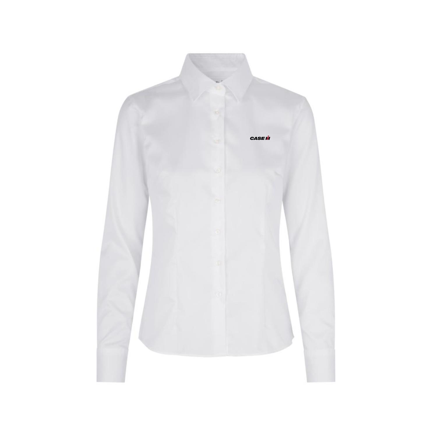 Business-Bluse, weiß, (Damen), Größe L