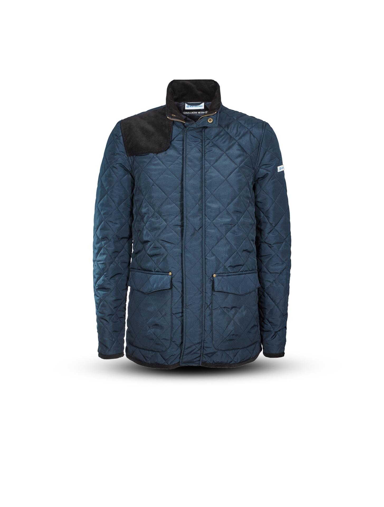 Universitätsjacke, blau, (Herren), Größe M