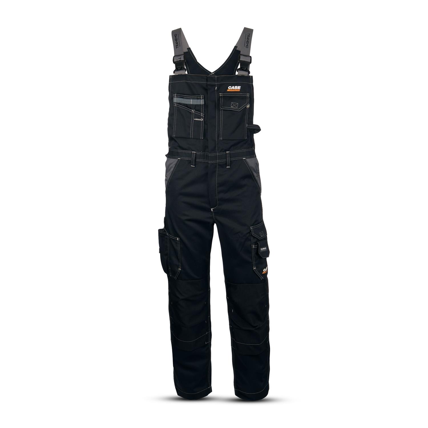 Latzhose, schwarz, (Herren), Größe 44