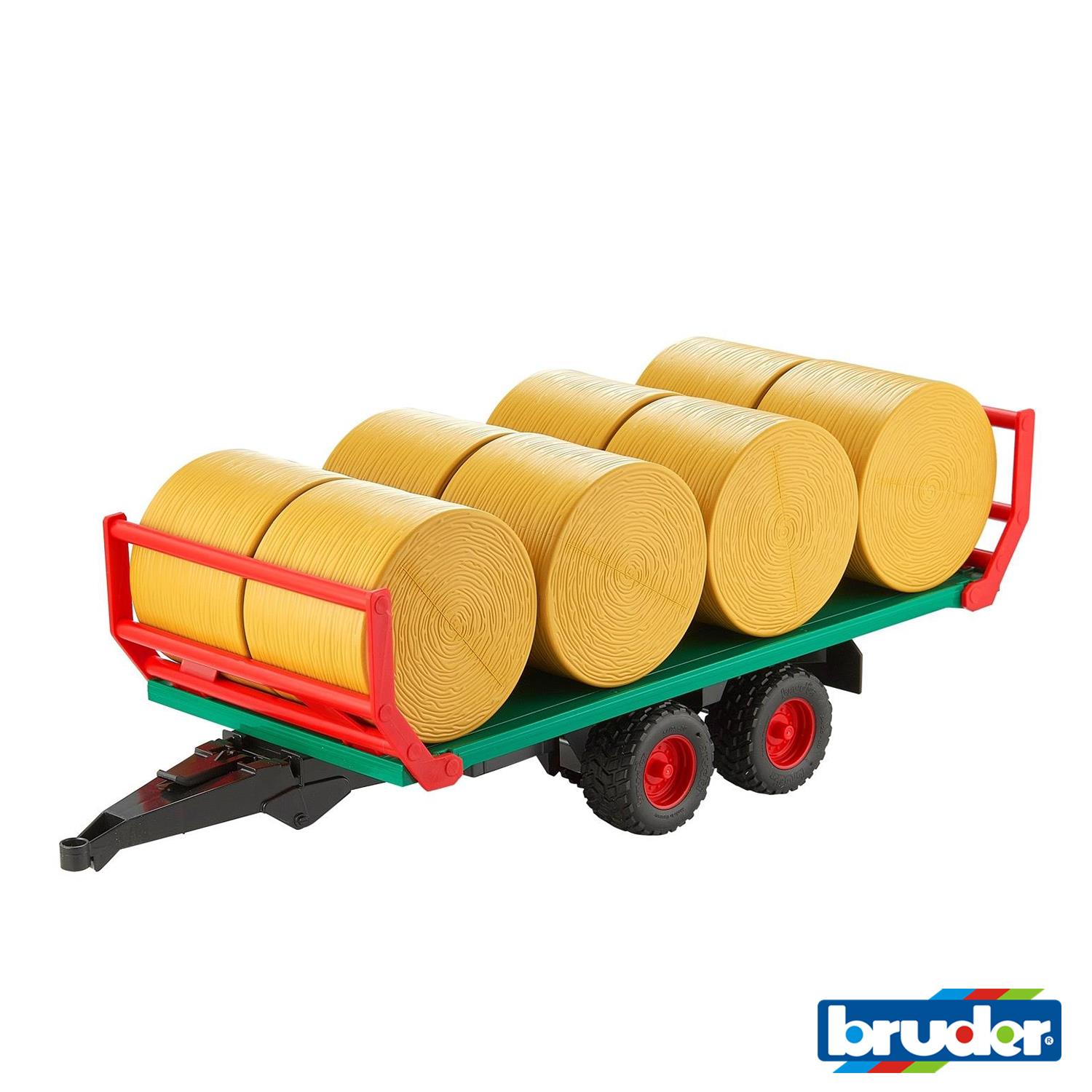 Modell Ballenanhänger mit 8 Rundballen