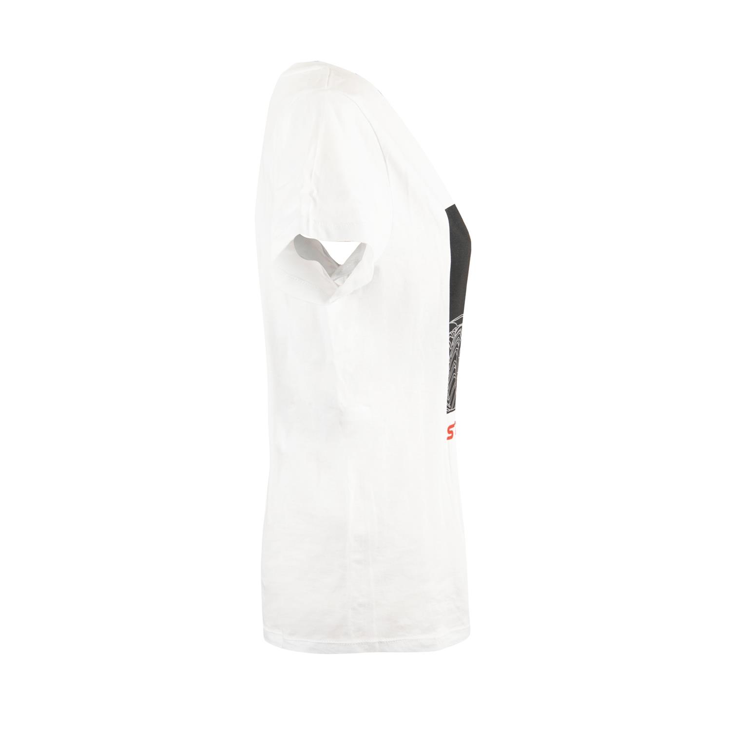 T-Shirt "Grafik", weiss, (Damen), Größe L