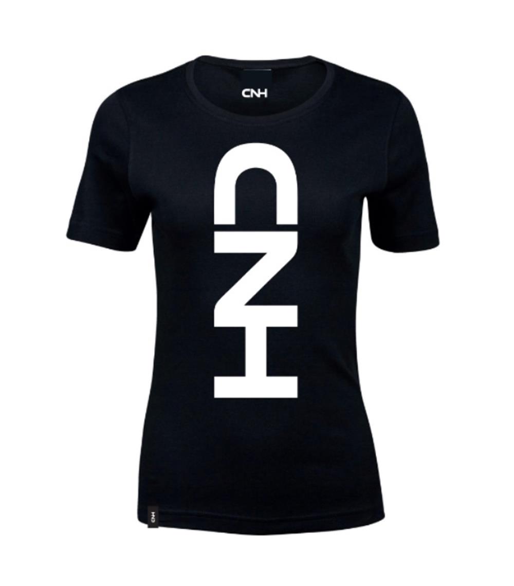 Schwarzes CNH T-Shirt Damen, S
