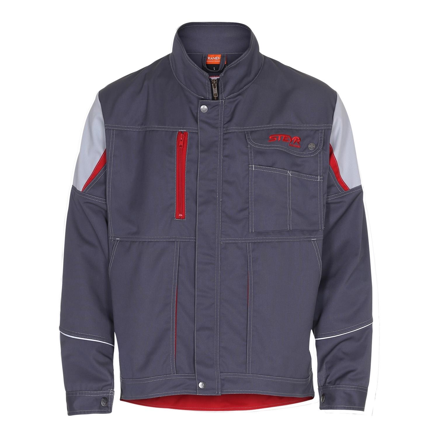 Arbeitsjacke, grau, (Herren), Größe XS