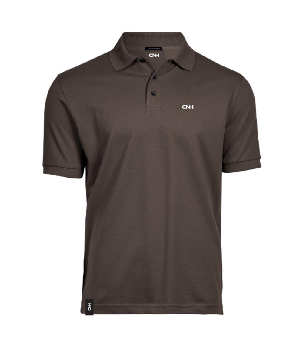 Polo-Shirt "Luxuriös", braun, (Herren), Größe M