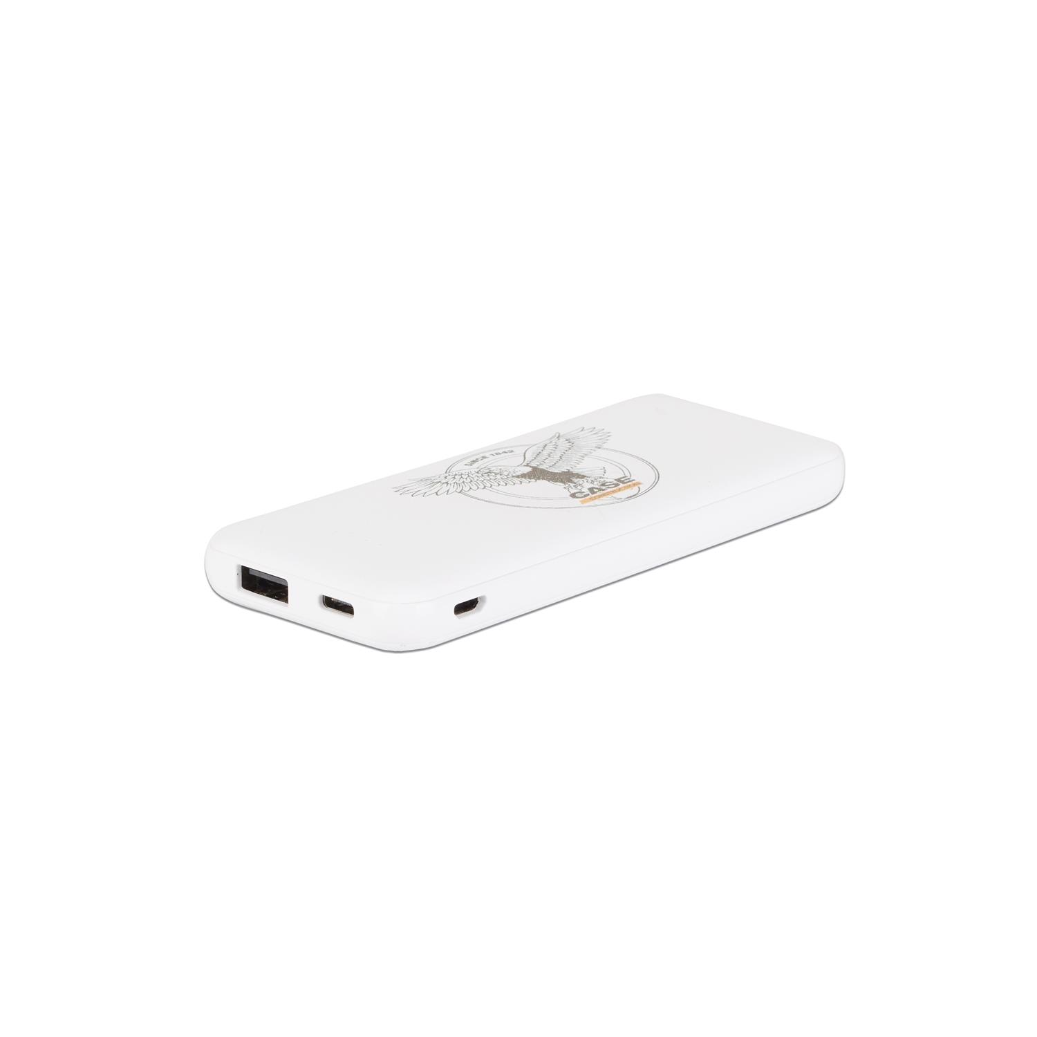 Powerbank, weiß, 5.000 mAh