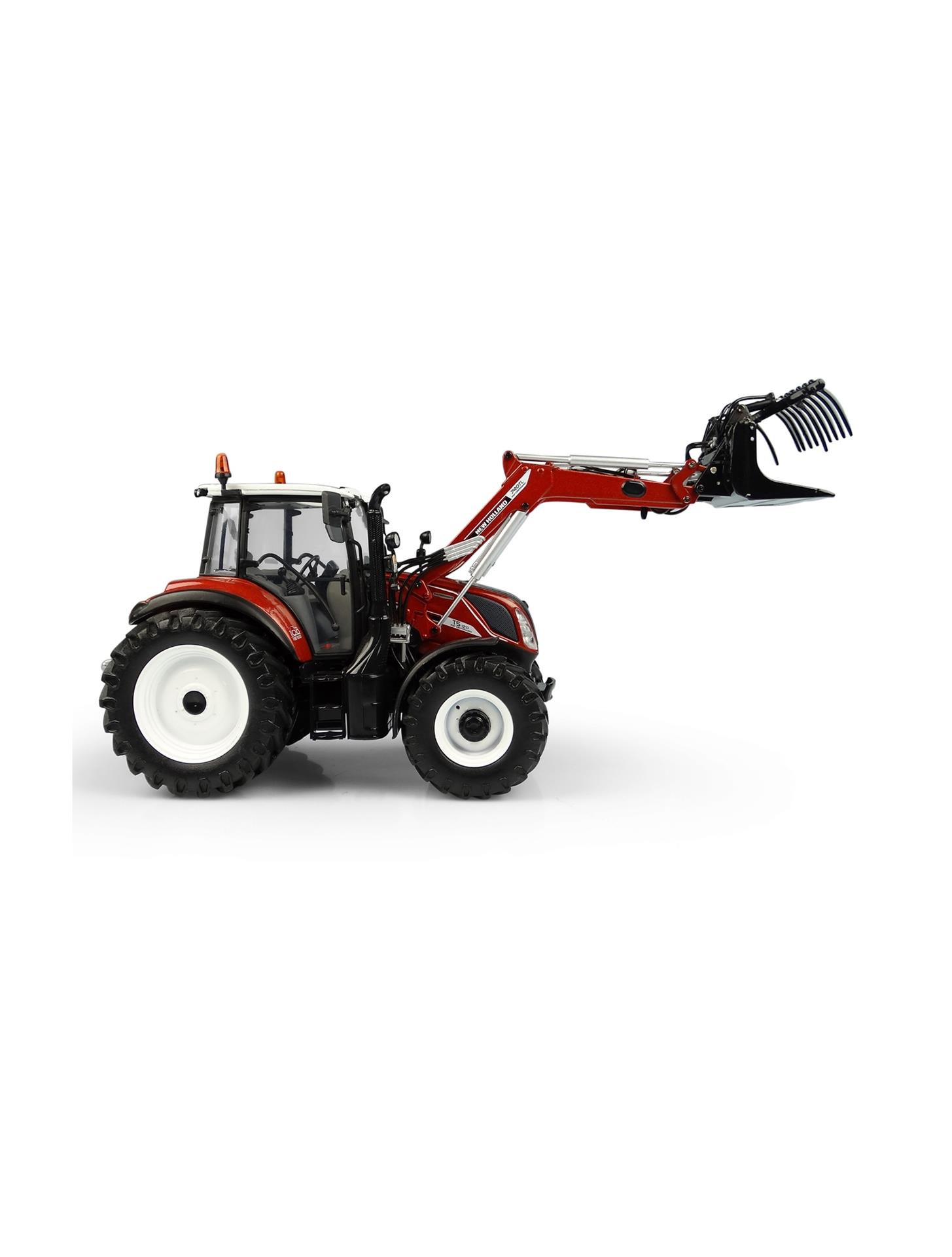 Traktor, T5.120 Centenario, mit Frontlader.